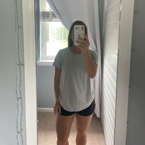 Grey athletic t-shirt